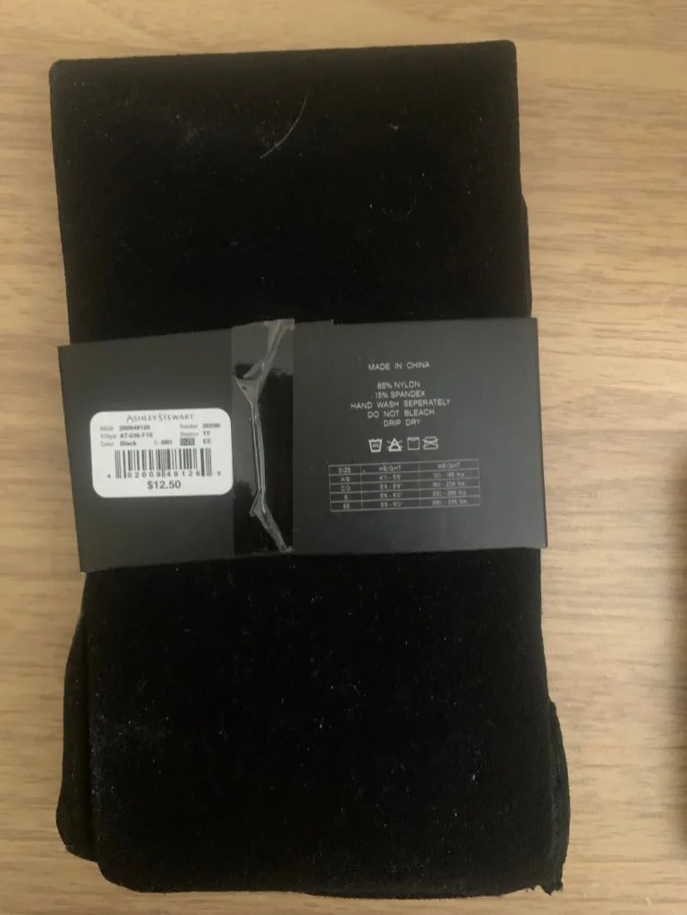 Ashley Stewart Footed Tights Brand New